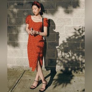 Petite Studio Dresses Nwot Petite Studio Adelaide Red Midi